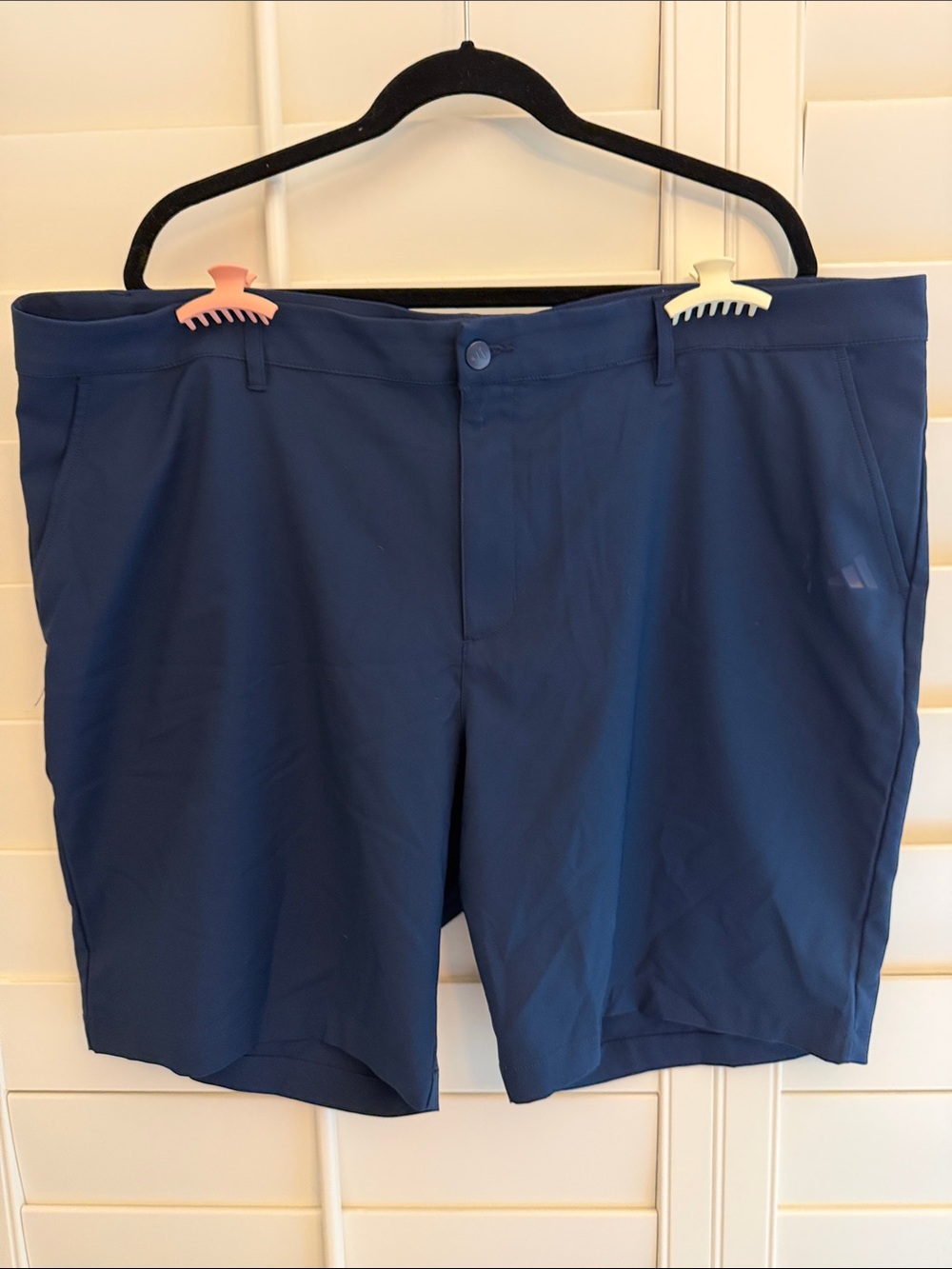 Men's Navy Adidas Performance Shorts